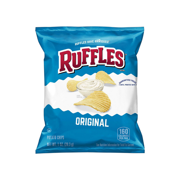 40 Bags Of Ruffles Original Potato Chips