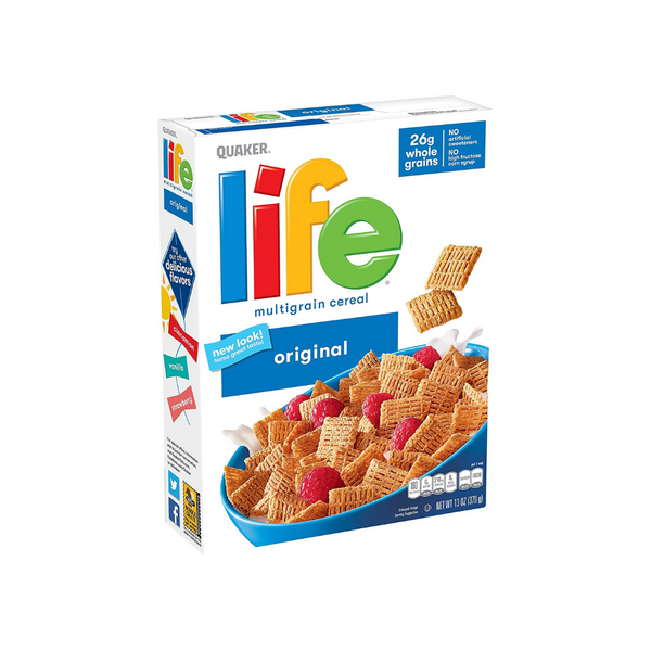 3 Cajas De Cereal De Desayuno Life