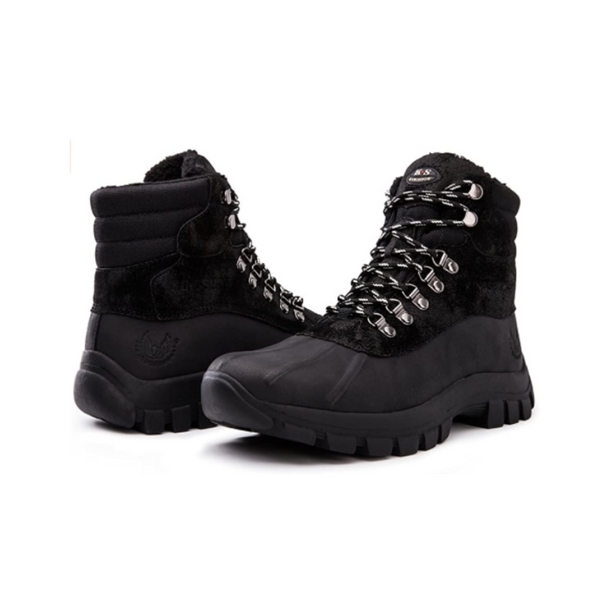 Kingshow Botas de nieve de trabajo 1705 para hombre