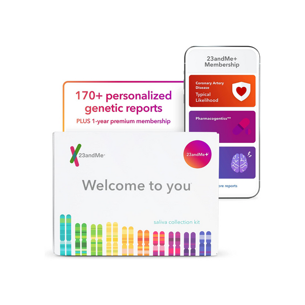 23andMe+ Premium Membership Bundle: Personal Genetic DNA Test Including full Health