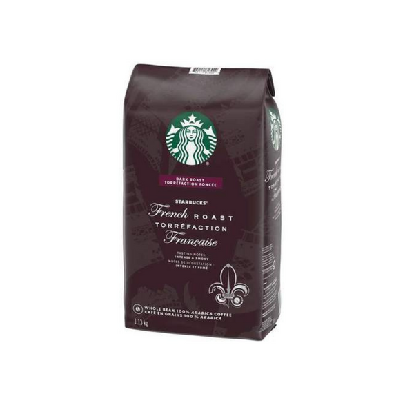 Starbucks French Dark Roast Whole Bean 100% Arabica Coffee (Kosher OU-Parve) - From Ferebe.com