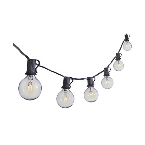 Prime Members: 100 Foot Clear Globe Dimmable String Lights