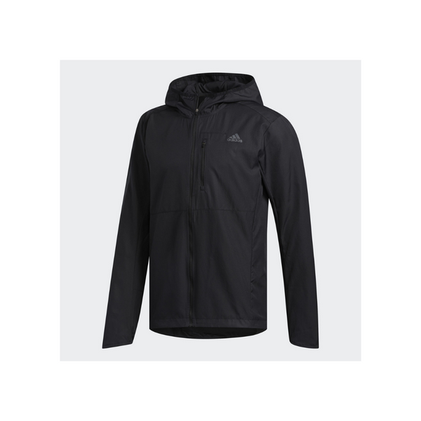 adidas Men's Own the Run Hooded Wind Jacket