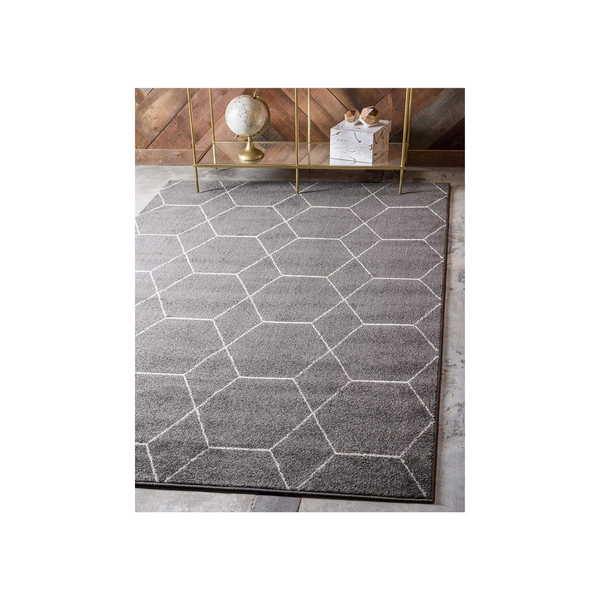 4 x 6 Feet Unique Loom Trellis Modern Area Rug