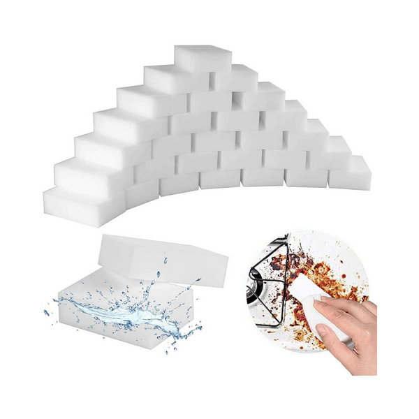 100 Pack Magic Cleaning Sponges Eraser