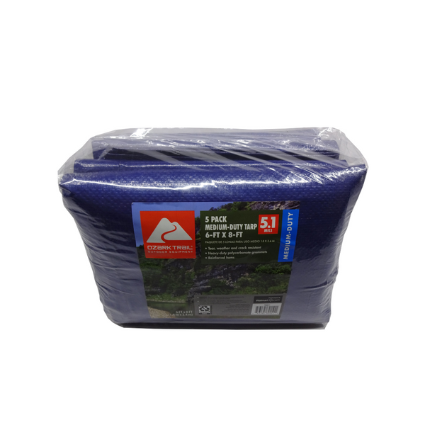 Pack Of 4 Or 5 Medium And Heavy Duty Tarps