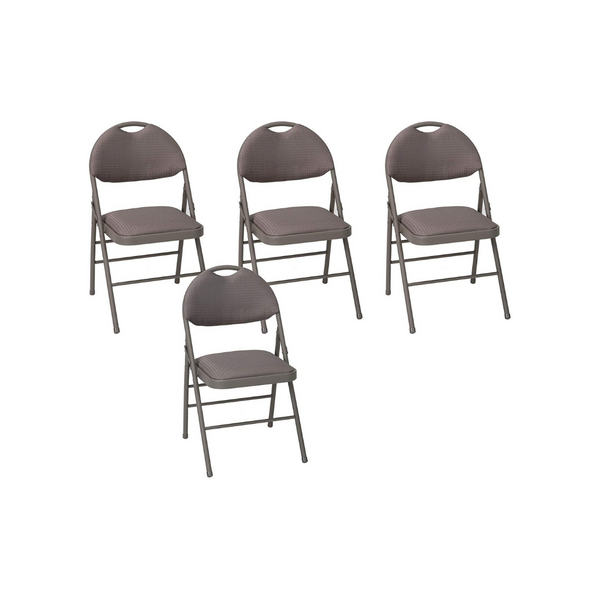 4 Silla plegable de tela Cosco Comfort Back