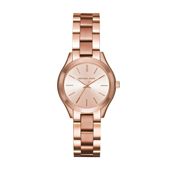 Reloj Michael Kors Mini Slim Runway de acero inoxidable