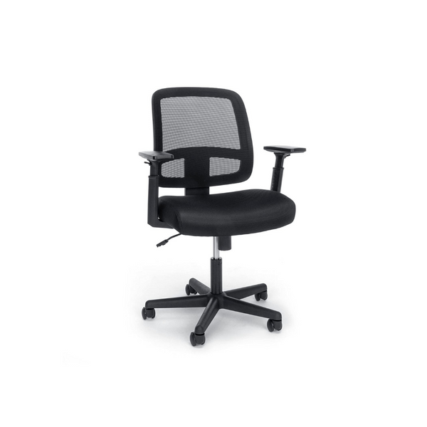 OFM Essentials Collection Mesh Back Office Chair With Adjustable Arms