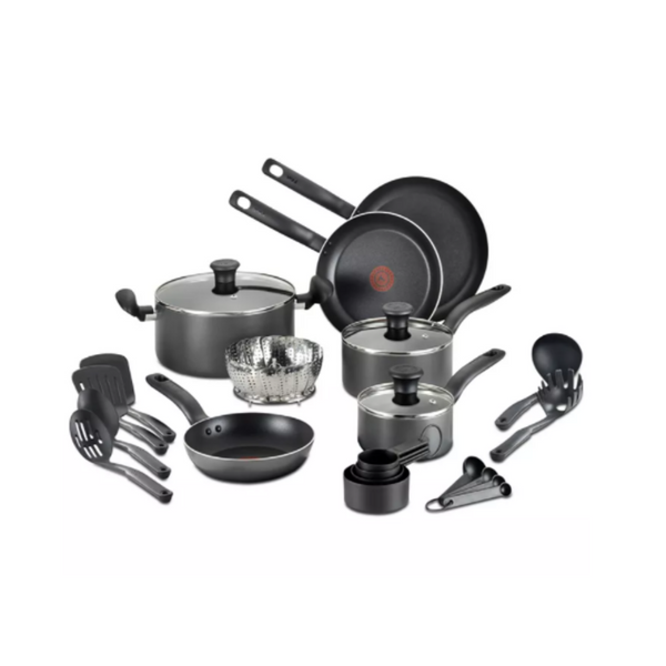 Juego de utensilios de cocina antiadherentes T-Fal de 18 piezas