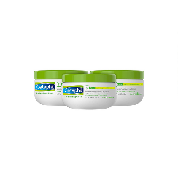 3 Cetaphil Moisturizing Cream for Very Dry and Sensitive Skin