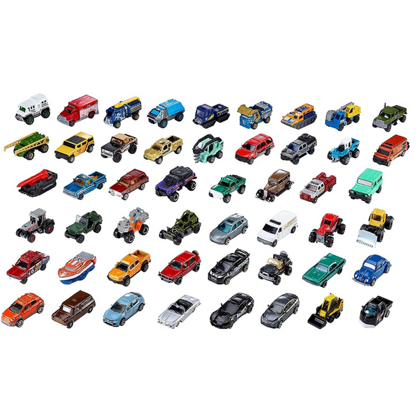 Set Of 50 Matchbox Cars Variety Pack