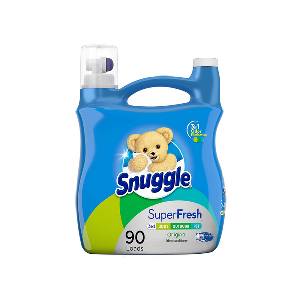 90 Load Snuggle Plus Super Fresh Liquid Fabric Softener