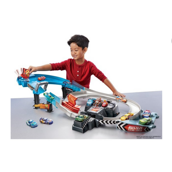 Disney Pixar Cars Rusteze Double Circuit Speedway Playset