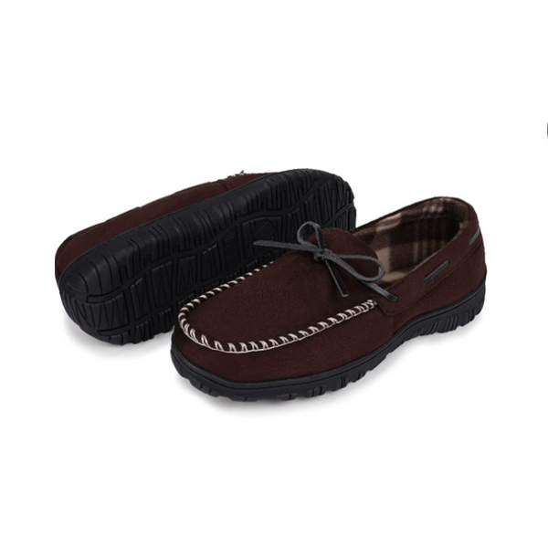 Pantuflas tipo mocasín para hombre (3 colores)