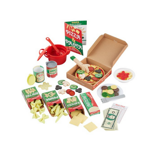 Melissa &amp; Doug Juego de lujo para pizza y pasta