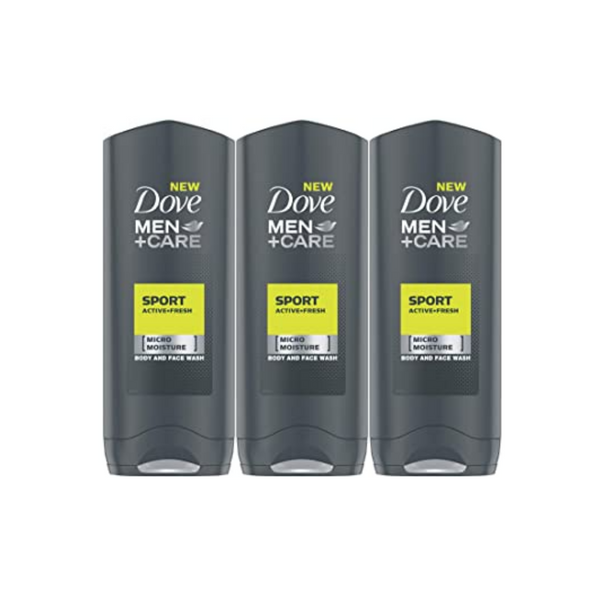 Paquete de 3 jabones corporales Active Fresh Dove de 13,5 oz - De Ferebe.com