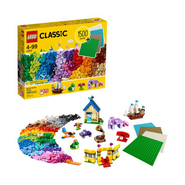 Juego de ladrillos LEGO Classic de 1504 piezas