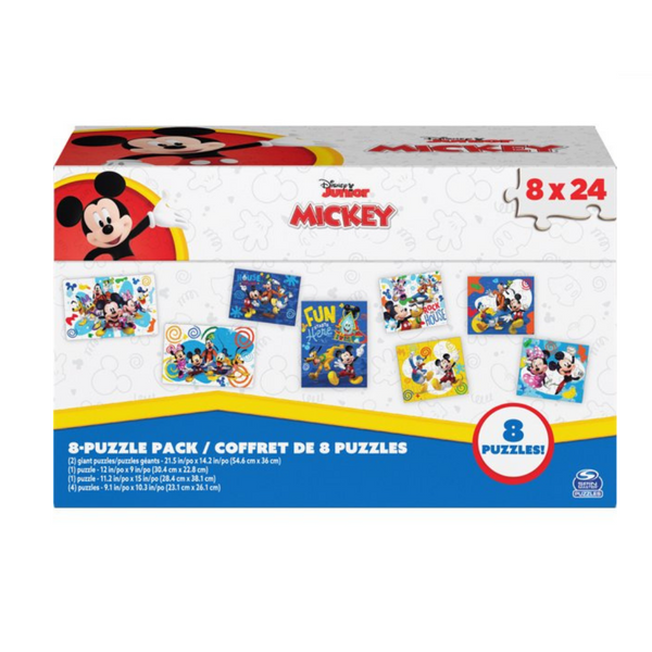 8 rompecabezas de Mickey Mouse