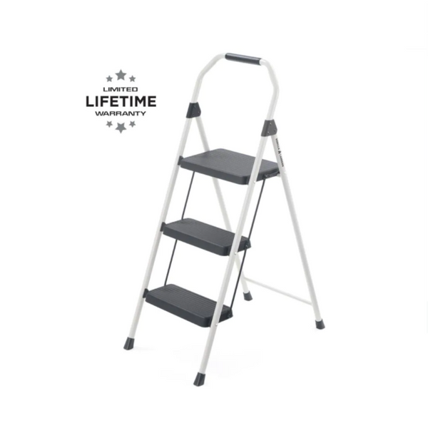 Gorilla Ladders 3-Step Compact Steel Step Stool