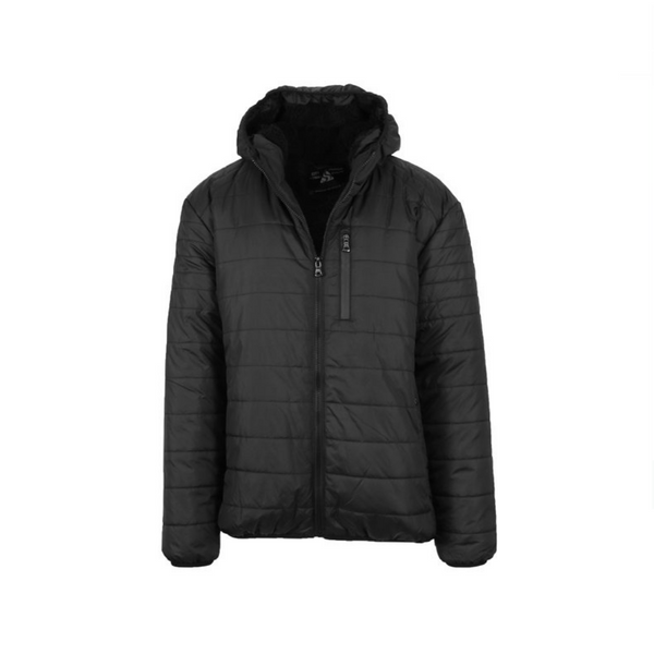 Men's Sherpa-Lined Hooded Puffer Jacket (6 Colors)