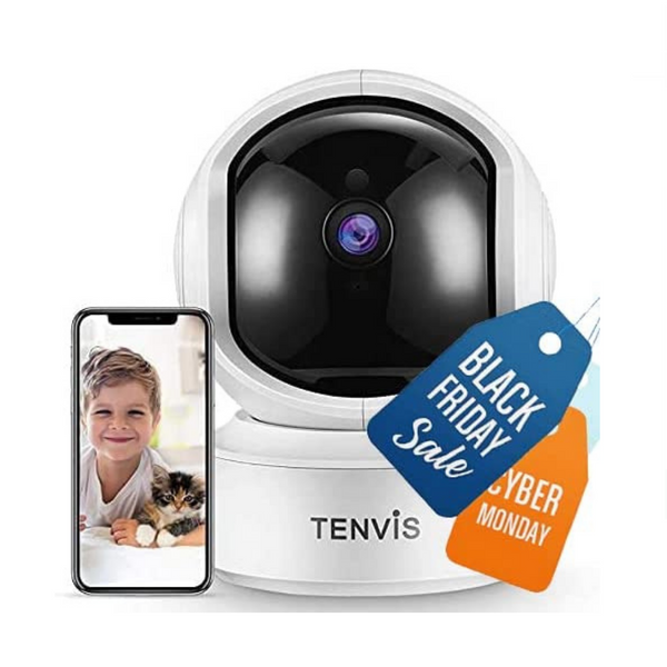 2 Way Audio Indoor Security Camera Baby Monitor