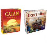 Juegos de mesa Catan y Ticket to Ride a la venta