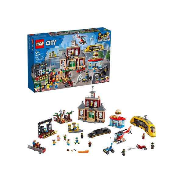 Lego City Main Square Juego de construcción de 1517 piezas