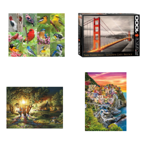 300, 500, 1000 Pcs Jigsaw Puzzles On Sale