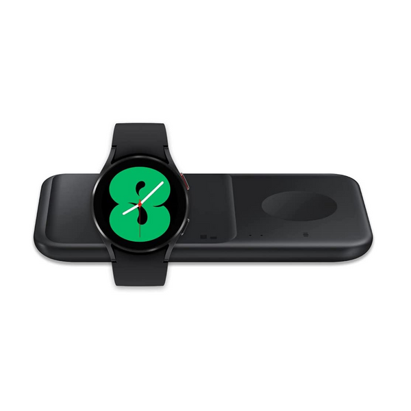 Relojes inteligentes Samsung Galaxy Watch 4 de 40 mm y 44 mm con almohadilla de carga rápida inalámbrica Duo