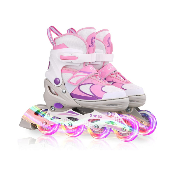 Gonex Adjustable Inline Skates for Kids and Adults