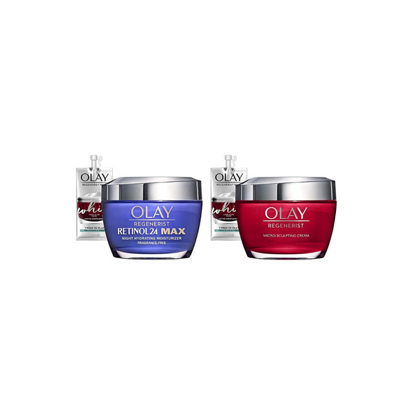 Pack de 2 cremas hidratantes Olay Regenerist Retinol 24 Max