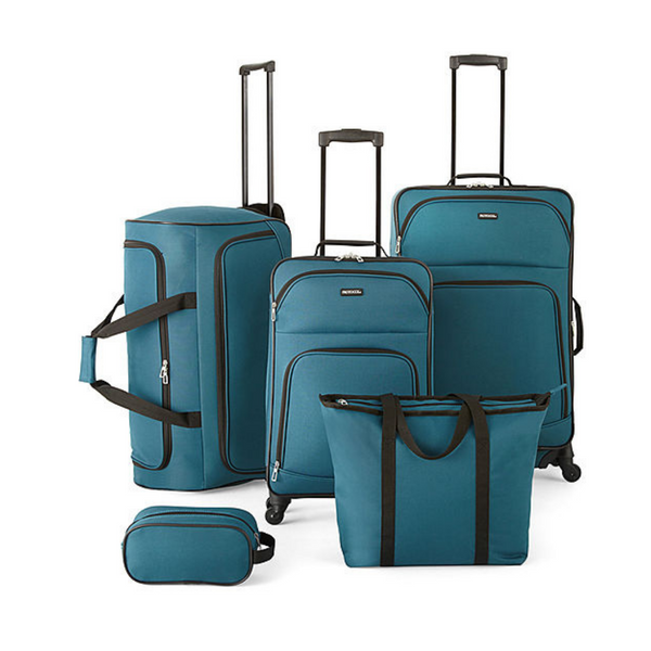 5 Piece Protocol Simmons Luggage Set (3 Colors)