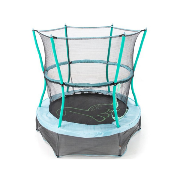 Trampolín Skywalker Bounce-N-Learn de 55 pulgadas, con recinto