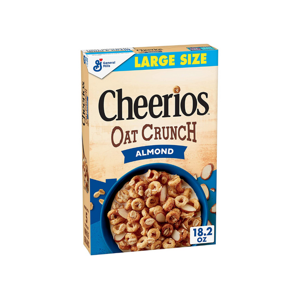 Cheerios Oat Crunch Almond Breakfast Cereal