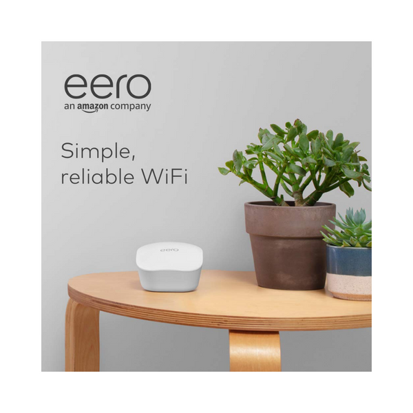 Amazon eero mesh WiFi system – router replacement for whole-home coverage