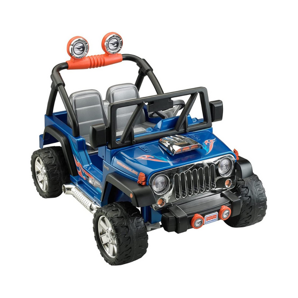 Power Wheels Hot Wheels Jeep Wrangler Coche a batería