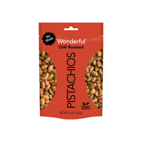 Chili Roasted Wonderful Pistachios, No Shells