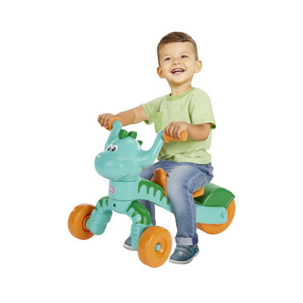 Triciclo de dinosaurios de pie a suelo Little Tikes Go &amp; Grow Dino