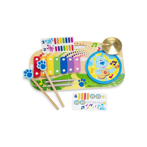 Melissa & Doug Blue's Clues & You! Wooden Music Maker Board