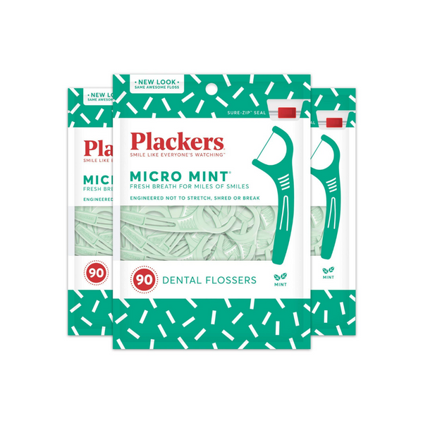 270 Plackers Micro Mint Dental Floss Picks