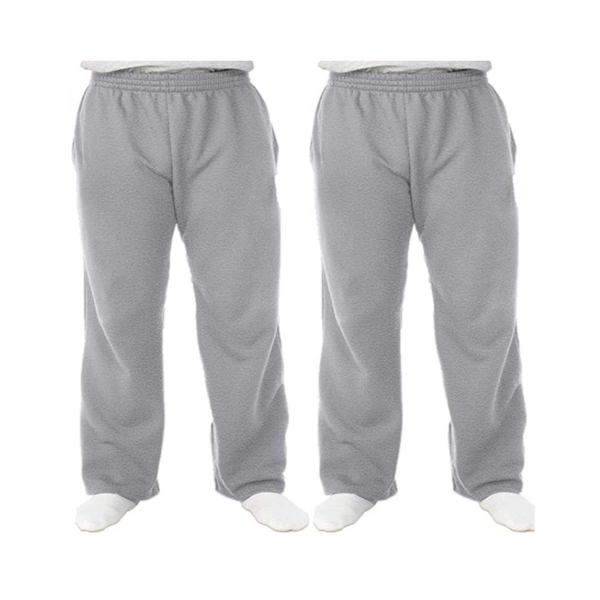 Pack of 2 Fruit of the Loom Men's Fleece Sweatpants