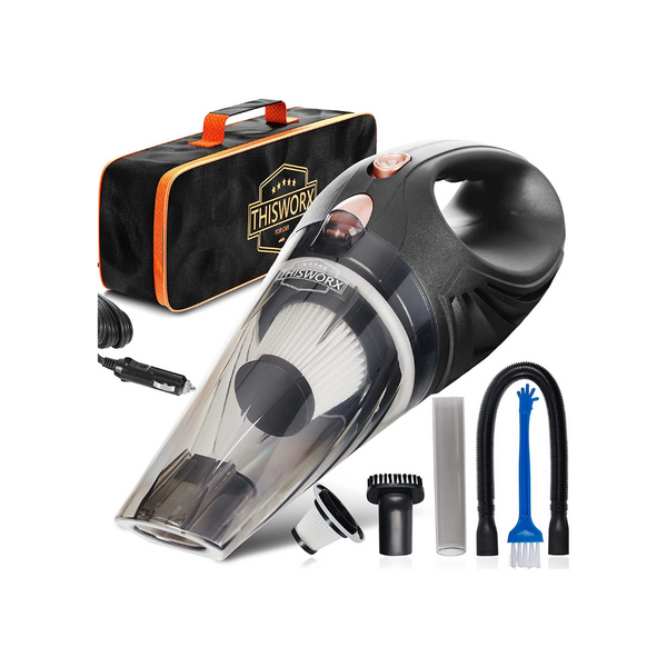 THISWORX Car Vacuum Cleaner - Portable, High Power, Handheld Vacuums