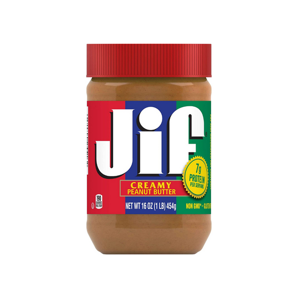 Pack of 3 Jif Creamy Peanut Butter