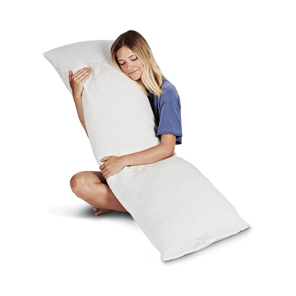 Almohada de cuerpo completo Snuggle-Pedic para adultos - Certificación GreenGuard Gold