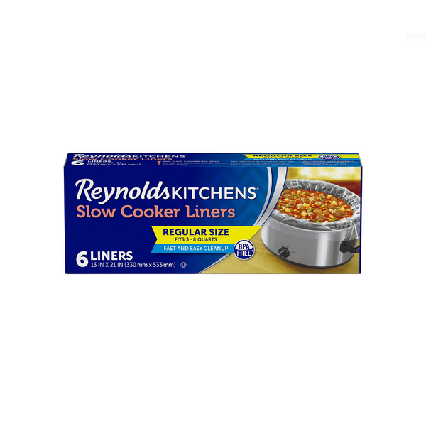 6 Reynolds Kitchens Slow Cooker Liners