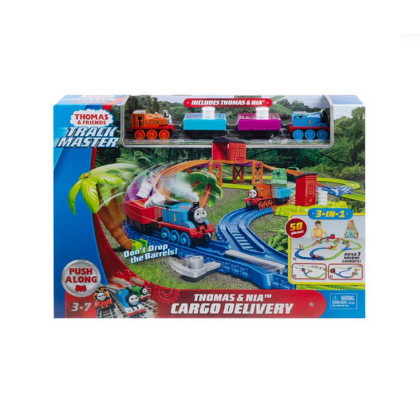 Thomas & Friends Trackmaster Thomas & Nia Cargo Delivery