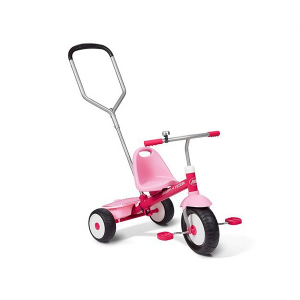 Triciclo de paseo y dirección de lujo Radio Flyer