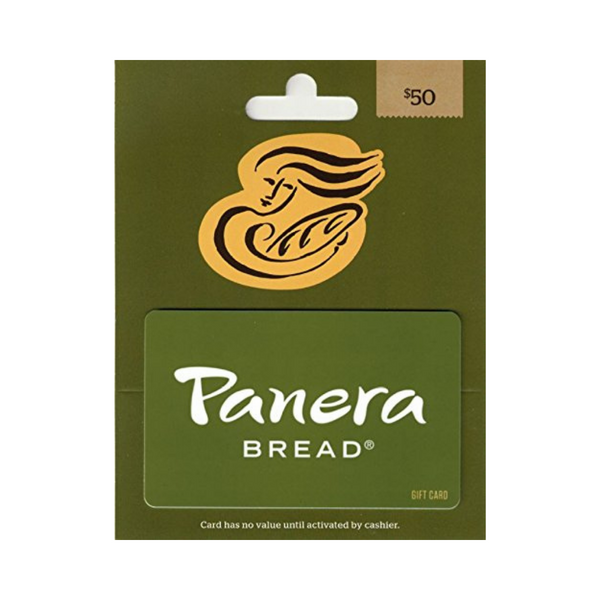 Tarjeta de regalo de pan Panera