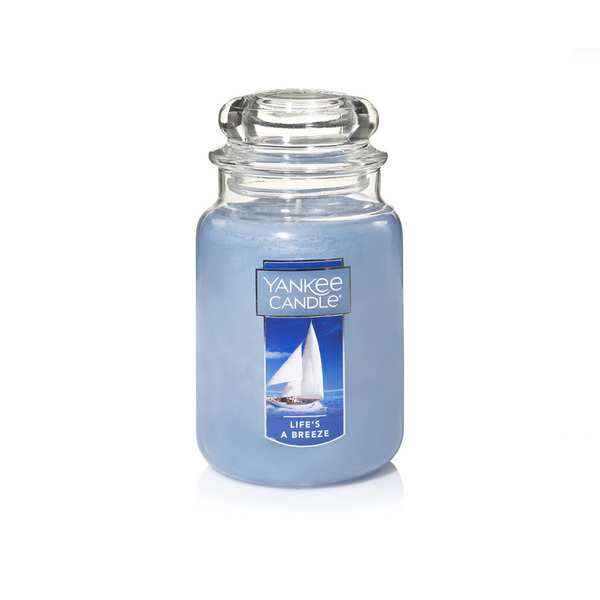 Vela en tarro grande Yankee Candle, Life's a Breeze